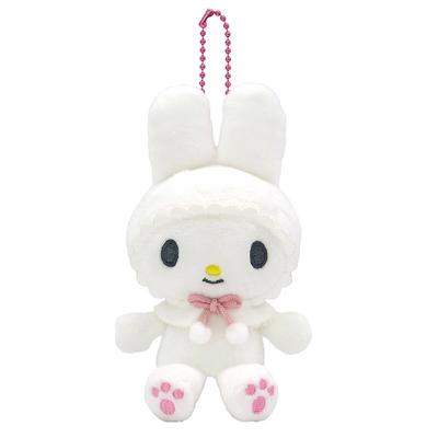 Nakajima Corporation My Melody Kuromi Maskottchen-Kollektion My Melody Schnee 207951-25 H13 x B7,5 x T6cm