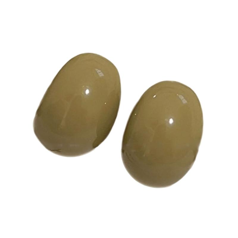 1 Pair Minimalist C Shaped Resin Earrings Women Earrings Perfect for Everyday Fashion and Versatile Styling Option
