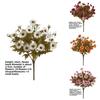 Autumn Color Artificial Dendranthema Morifolium Flower For Home Decoration And Photography Props