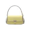 Michael Kors Bradshaw Solid Classic Commuter Fashion Flap Design Leather Shoulder Bag Women Shoulder Bag Light-Yellow 30S1G2BL1I-BTTRCUPMULTI