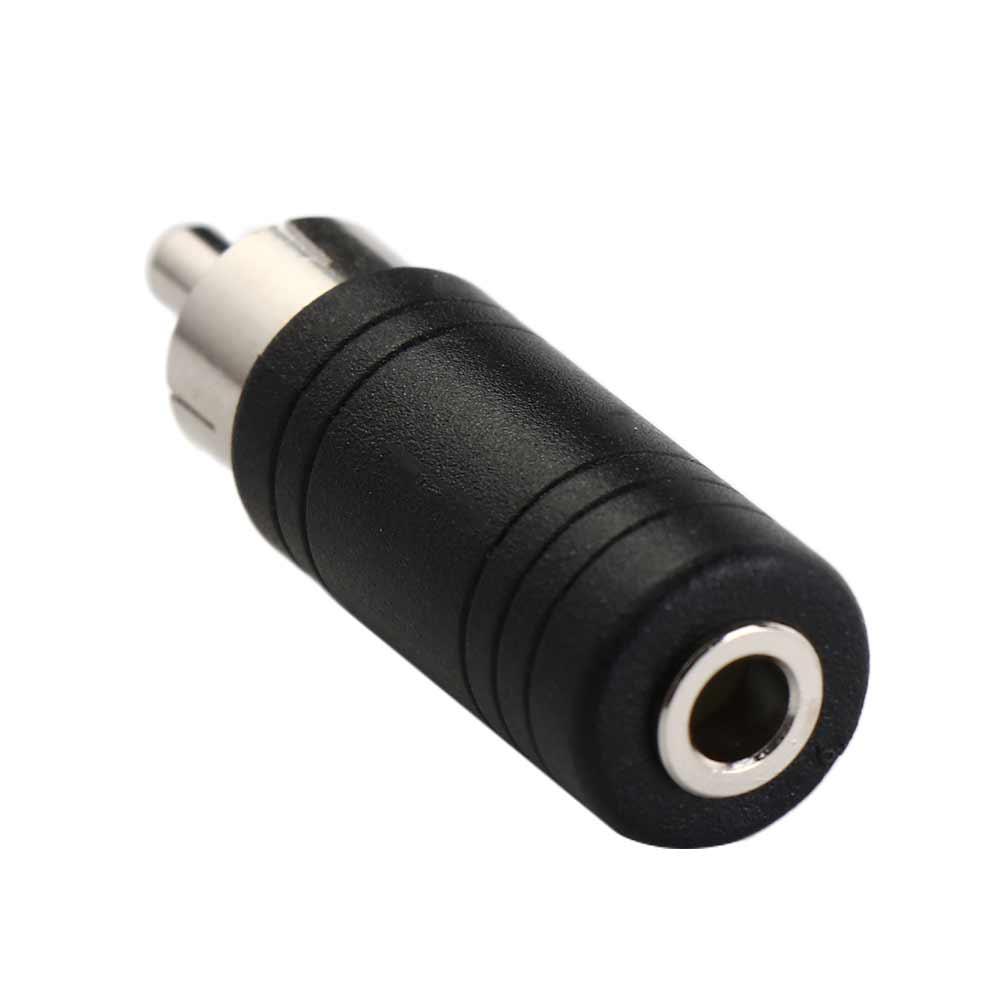 3.5 mm to RCA Adapter Black Red RCA to 3.5mm Adapter RCA Male Plug Audio Adapter 3.5mm Female Jack