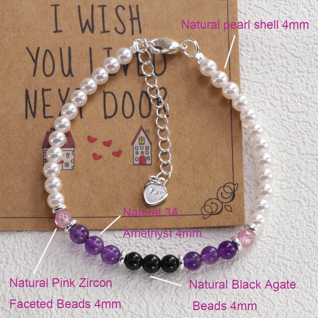 PANJBJ 925 Sterling Silver Red Agate Bead Bracelet for Women Fish Shape Retro Bead Design Versatile Jewelry Gifts Dropshipping
