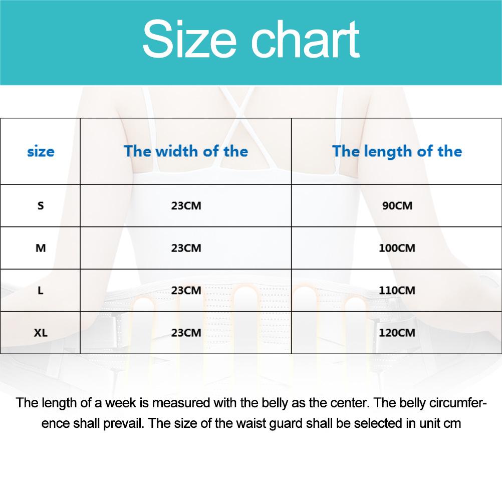 Nastavitelný bederní podpůrný pás s ocelovými výztuhami Podpůrný pás na záda Pás pro formování pasu a břicha pro