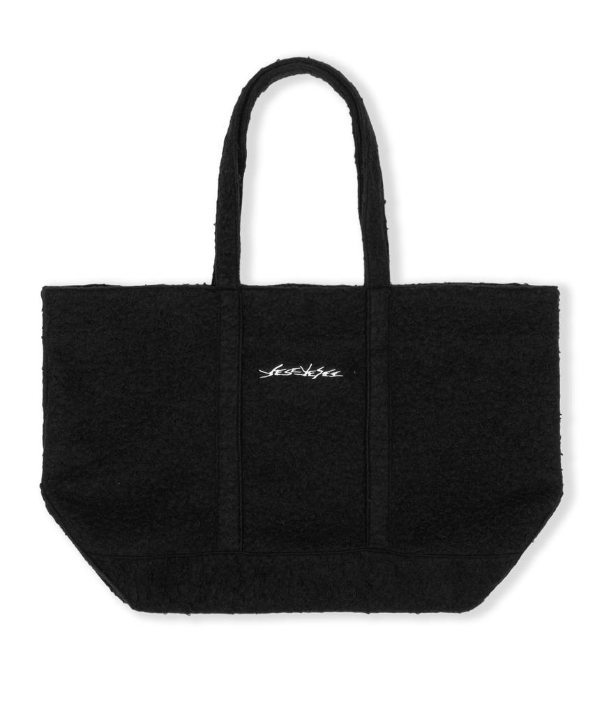 Yeseyesee Y.E.S Sign Logo Tote Bag Black