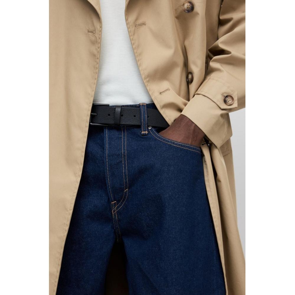 H M Relaxed Fit Jeans Navy Blue