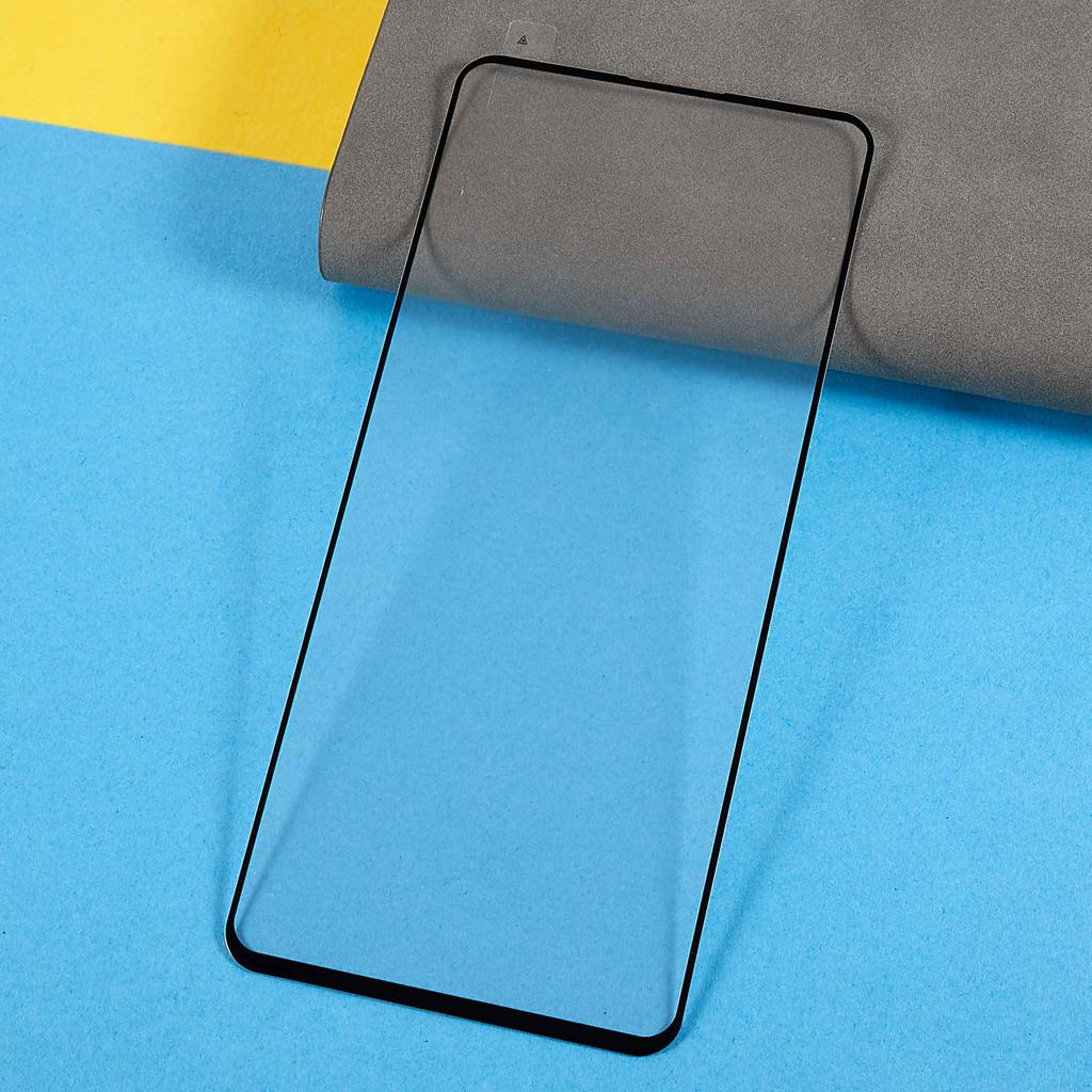 For OnePlus 10T 5G/Ace Pro 5G Anti-bubble Anti-wear Full Cover Silk Printing Screen Protector Full Glue Tempered Glass Film