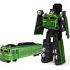 Bulldozer Deformation Robot Train 2 in 1 Engineering Vehicle Robot  Kids Toy