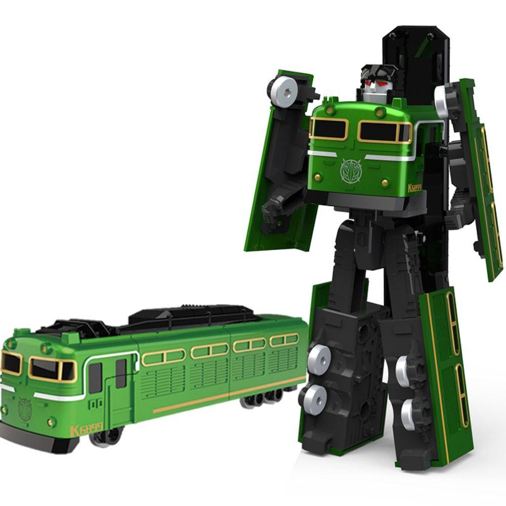 Bulldozer Deformation Robot Train 2 in 1 Engineering Vehicle Robot  Kids Toy