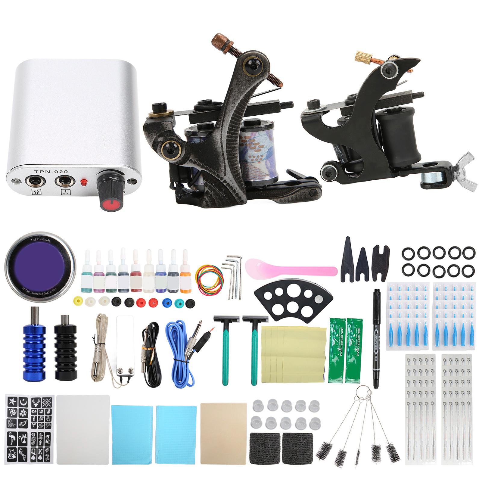 

Профессиональный комплект для татуировки, блок питания для татуировки, набор кремов для восстановления кожи EU Plug