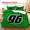 Hannover Football Club  Pattern Bedding Quilt Set  Home Decoration  Gift (1 * Duvet Cover + 2 * Pillowcase  Without Core)