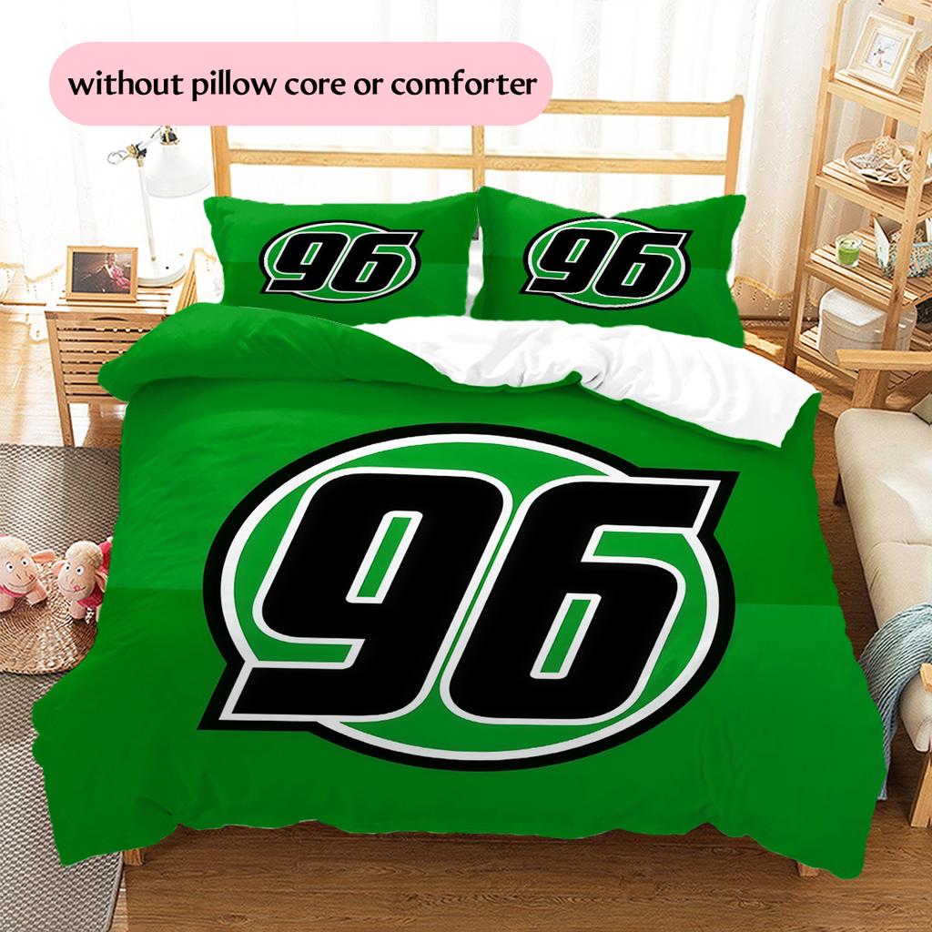 Hannover Football Club Pattern Bedding Quilt Set Home Decoration Gift (1 * Duvet Cover + 2 * Pillowcase Without Core)