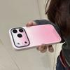 Hoesje voor IPhone17 16 15 14 13 Pro Max Verloop Huidgevoel Acryl Zeefdruk Hard Siliconen Schokbestendig Achterkant