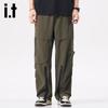 Izzue It Men's Multi-Pocket Casual Quick-Dry Pants