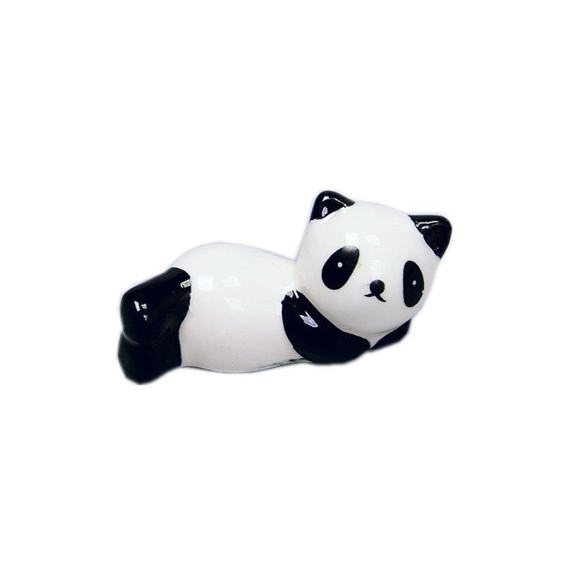 Panda Ceramic Chopstick & Brush Holder Model 6 Panda