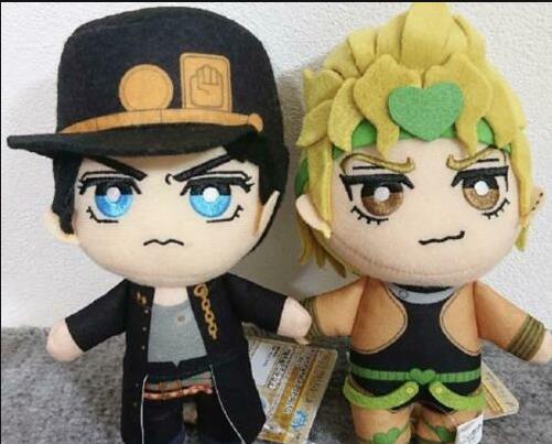 Jojoss Bizarre Adventure Tomoni Peluche Jotaro Kujo Dio Ensemble de 3