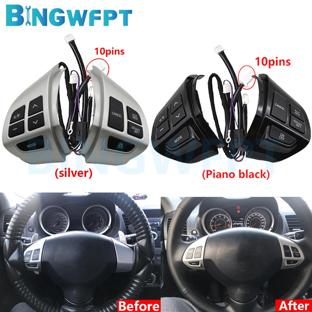 Steering Wheel Button Switch Cruise Control Switch Button Multifunction For Outlander Laner Pajero For Mitsubishi ASX 2010-2016