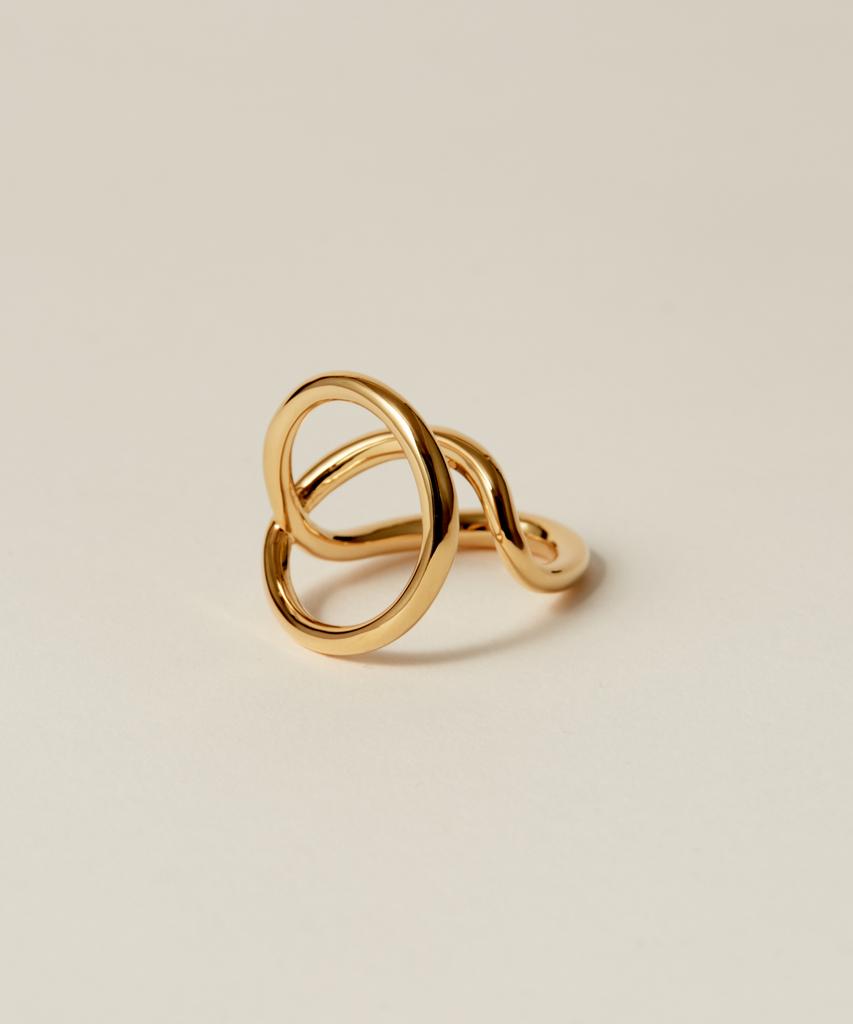 Novice Tokyo Nuance Line Ring / Gold