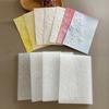 1pc 3D Texture Clip Plastic Embossed Pattern Board DIY Printing Clip Mold Paper Embossing Folders Flowers Card Making Supplies