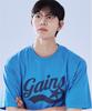 GAINSBORO [Cool Cotton] Pigment Original Star Logo T-Shirt_Blue