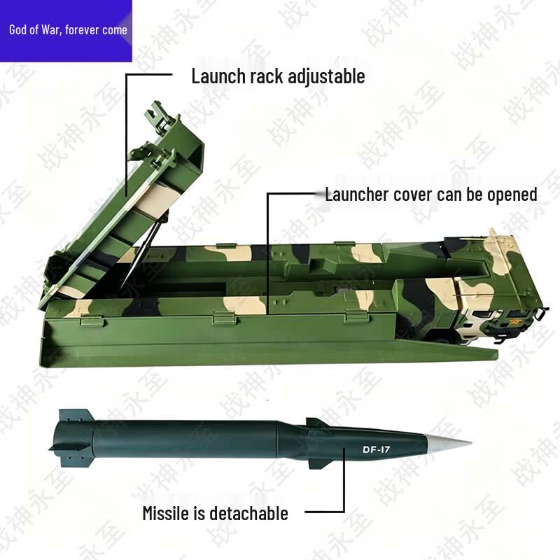 DF-17 Hypersonic Missile Launcher Vehicle Model
