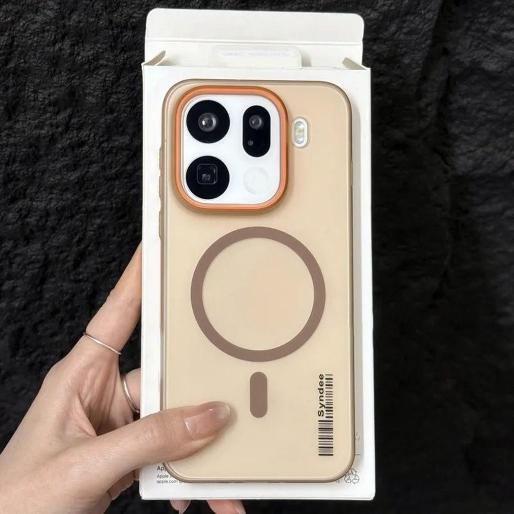 Offizielle Candy PC Matt Klar Für Magsafe Hülle Für OPPO Find X9 X8 X7 Ultra Pro X8S Plus Magnetisch Transluzent Mattiert Hartschalenhülle