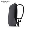 Kingsons Anti-Theft Men's Backpack 180 Degree Open USB Charging 15.6 Inch Laptop School Bag for Teenage Boys