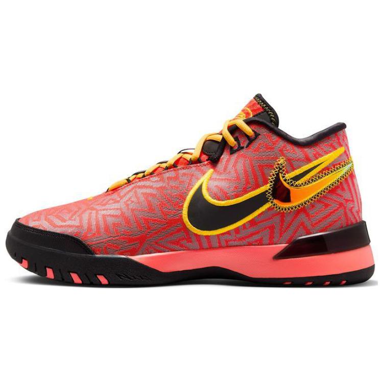 New Nike Anti Slip Wear Resistant Mid Top Basketball Shoes Men's Red HF0711-600