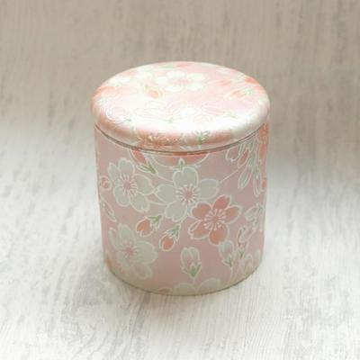 Hergestellt in Japan, 2-Zoll Mini Sakurakoromo Urne mit Silikondichtung für geteilte Asche (Rosa)