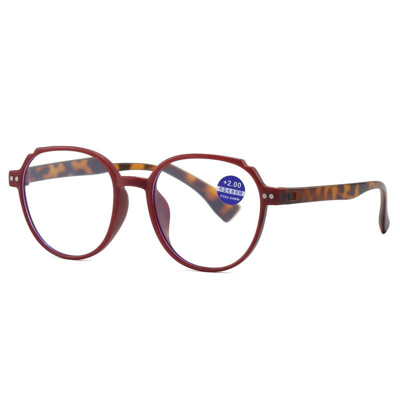 High-End Anti-Blue Light Fashion Reading Glasses for Seniors