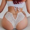 Sexy Lace Panties Women Low-waist Hollow Out Transparent Thong G-string Lingerie Underwear