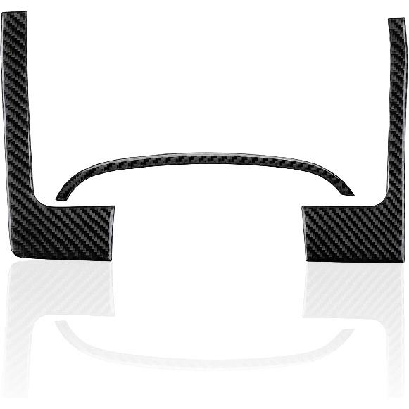 Car Carbon Fiber Dashboard Trument Panel Strip Sticker Cover Interior Trim Decal for Ford F150 2009 2010 2011 2012 2013 2014 Accessories