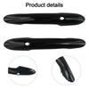 Elegant Upgraded Glossy Black Door Handle Cover for MINI For COOPER F54 F55 F56 F57 F60 Enhance Your Vehicle's Appeal