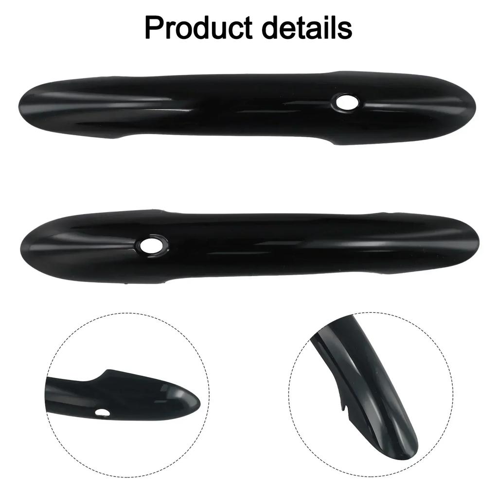 Elegant Upgraded Glossy Black Door Handle Cover for MINI For COOPER F54 F55 F56 F57 F60 Enhance Your Vehicle's Appeal