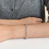 Gliederkette Silberarmband OTB122920QWW
