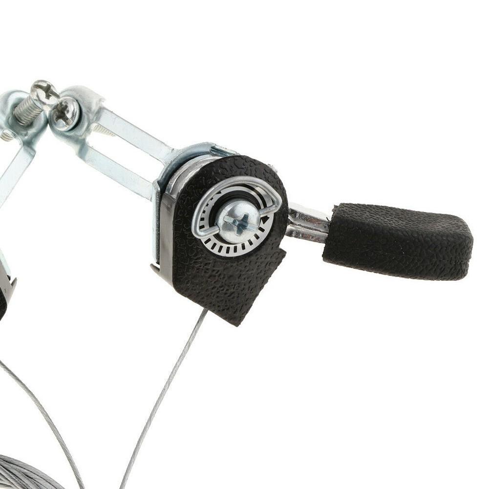 1 Pair Bike Thumb Shifters Shifter Levers Bicycle Derailleur