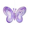 Heart Butterfly Wind Spinners Hanging Ornaments Bird Deterrent Wind Catcher Rotating Wind Chime Home Garden Outdoor Decorations