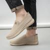 Spring Lightweight Breathable Men's Casual Old Beijing Cloth Shoes - Hollow, Comfortable, Low-Top, Soft Sole