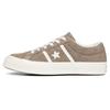 One Star Academy Low Top Suede Retro Non-slip Wear-resistant Lightweight Low-top Skate Shoes Unisex Gray and White