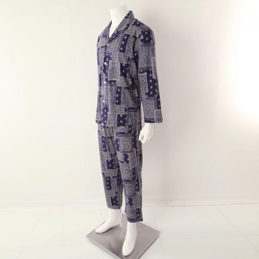Wacoal Cotton Knit PaiSley Stripe Men S Pajama Set  Wpa2471m 