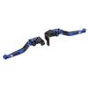 Motorrad Klappkupplungshebel CNC 6061 Aluminiumlegierung Kupplungsbremshebel für S1000RR S1000R Blau