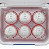 Coleman Take 6 Cooler Box 4.7L Blue Portable Insulated Food and Drink Storage Camping Outdoor Durable Heat Protection