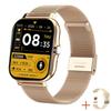 Nuovo Braccialetto Smart Watch Pedometro Monitoraggio Frequenza Cardiaca Chiamata Bluetooth Schermo Touch 1,69 pollici Smart Watch Per Uomo Donna Orologio