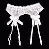 Bow Lace Garter Belt Adjustable Straps Garters for Stockings Fashion Suspender Belt  Intimate Wear
