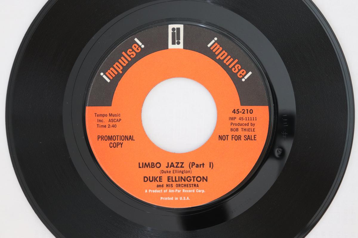

7inch Record DUKE ELLINGTON Limbo Jazz 45210PROMO IMPULSE 1962 US Jazz Used
