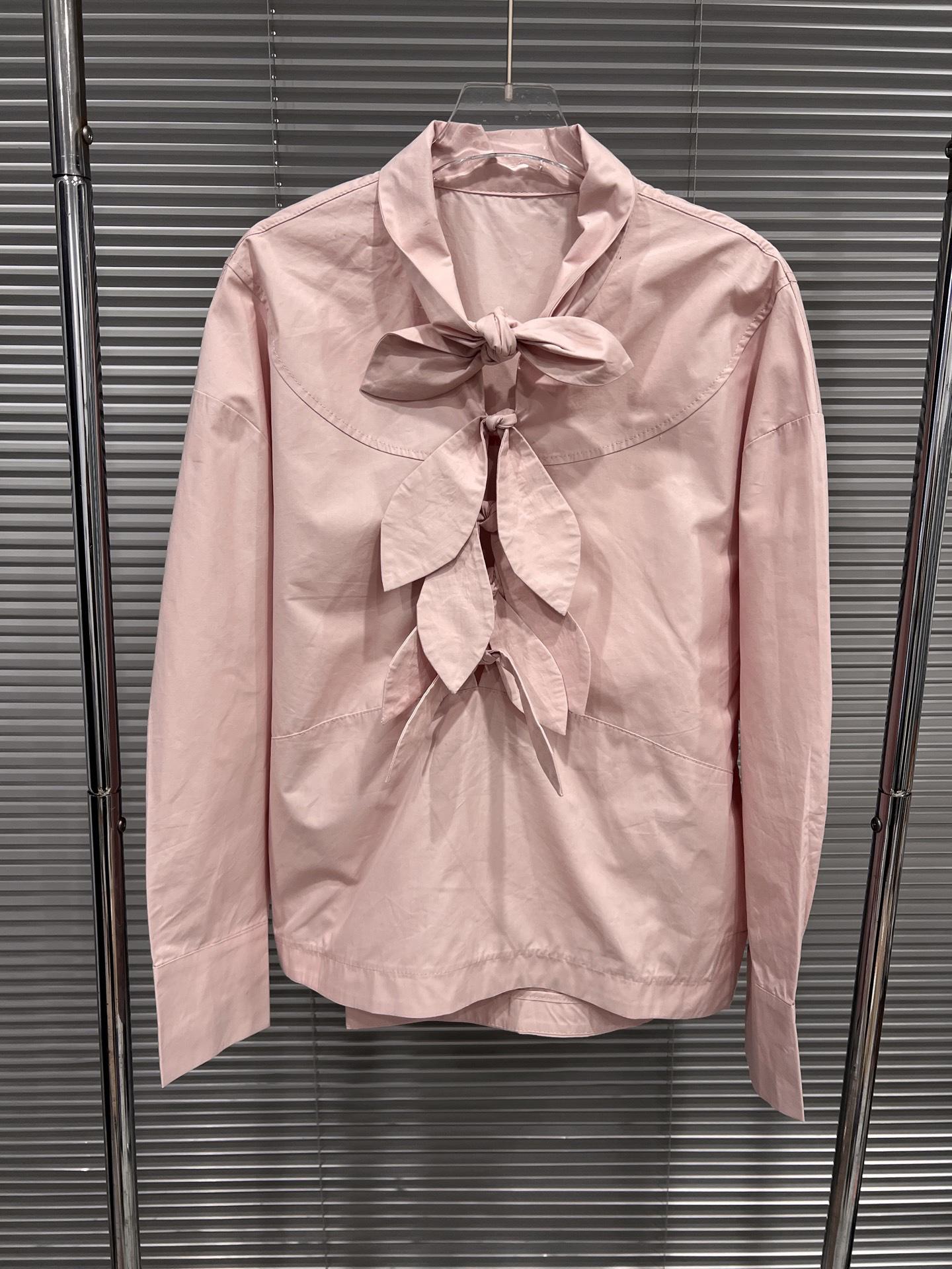 2025 Autumn/Winter Stylish Versatile Slimming Lapel Shirt for Women Small розовый