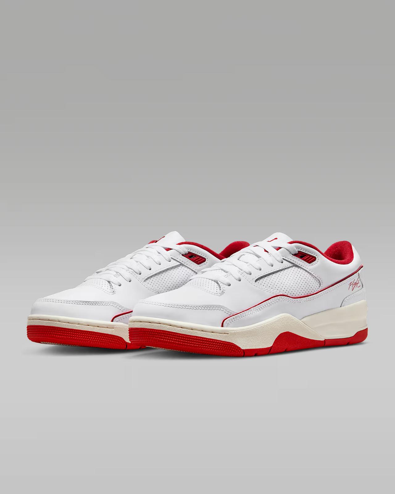 HF3255-106 Nike Jordan Flight Court Белый Парус Черный Varsity Red (Мужской) 10.5