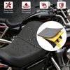 Pack of 1 Adjustable Motorcycle Driver and Backrest with Enhances Lumbar Support for Long Ride Comforts Including Mounting Hardware and Durable