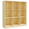 VidaXL Bibliothèque-Séparateur de pièce 104x33,5x110 cm Pin massif