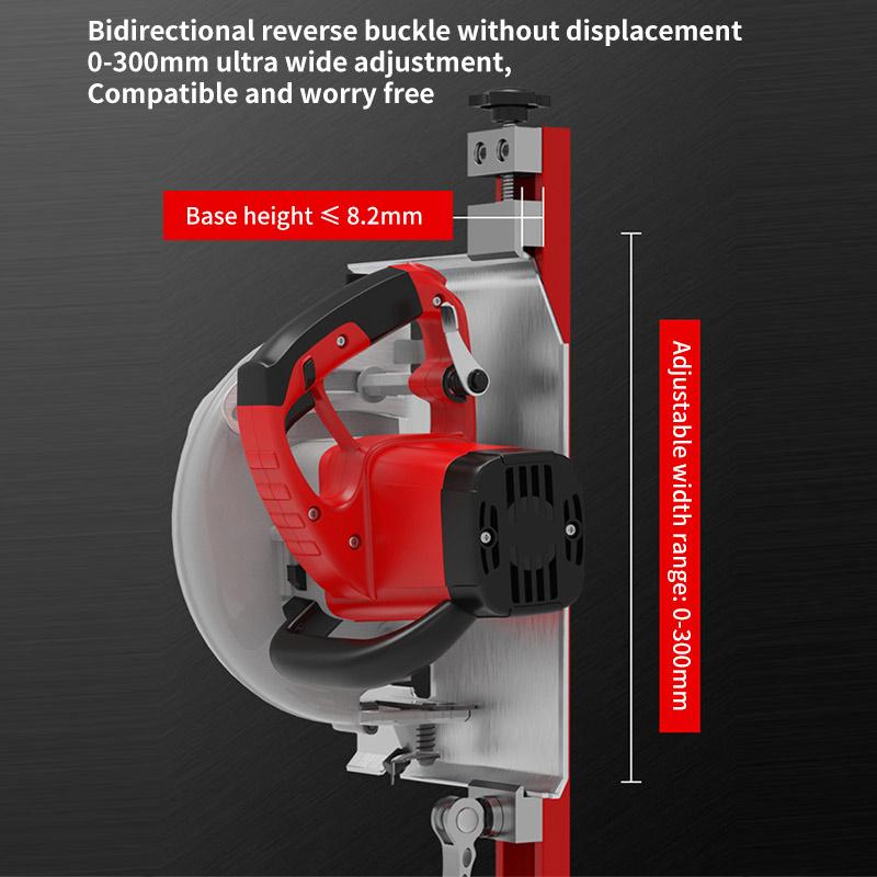 1PC Circular Saw Guide Rail, Precision Adjustable Cutting Machine Base Guide For Woodworking, Cutting Guide Cutting And Milling