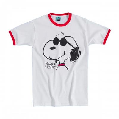 Peanuts Unisex Erwachsenen Snoopy Ringer T-Shirt